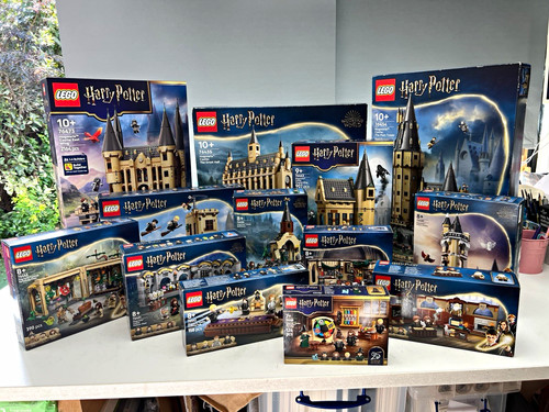 Lego harry potter - harry, hogwarts