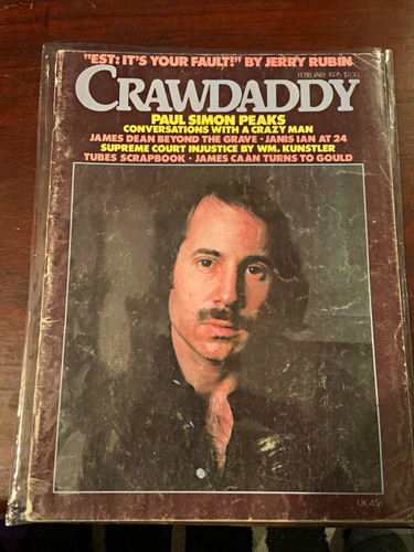 Crawdaddy magazine february - magazine,
