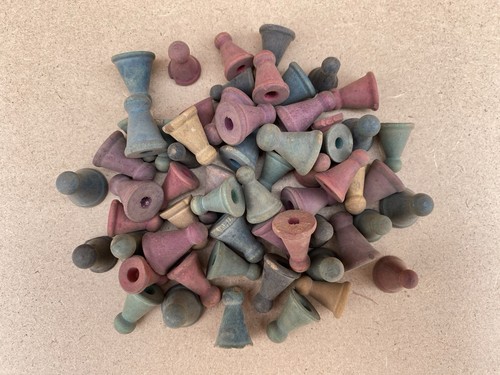 Vintage wooden coloured - coloured, game