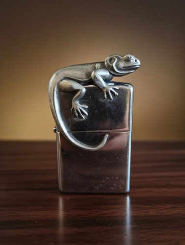 Zippo lighter lizard - zippo, 3d