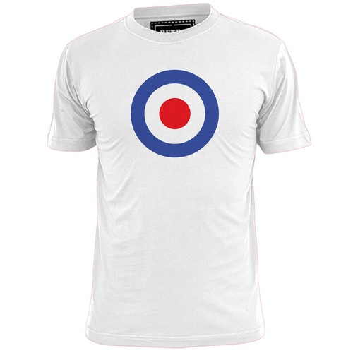 Mens mod target shirt - t,
