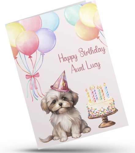 Personalised pet shih - pet, tzu