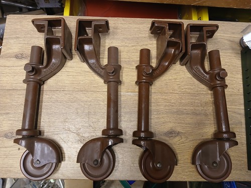 Antique industrial set 4 - set,