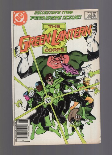 Green lantern 201 - lantern, #201
