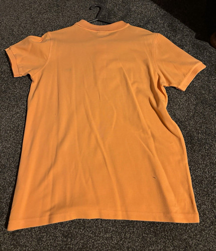 Lacoste men orange polo - men's,