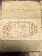 RARE 1920s COTY Paris Guilloché Compact – Unused, Boxed, Complete Art Deco