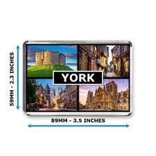 York - Jumbo Fridge Magnet -