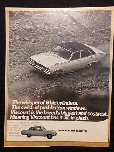 Vauxhall viscount card - ,