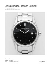 Rare Frederique Constant