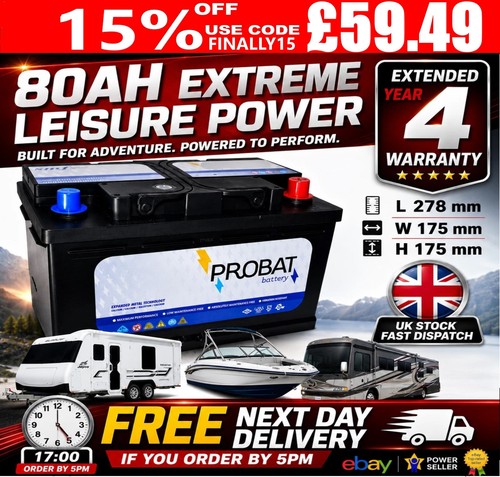Leisure battery 80ah 90 - battery,
