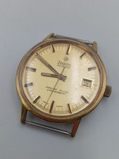 Zodiac Automatic Wristwatch Kingline 36,000 Chronometer Date Dial Non Working