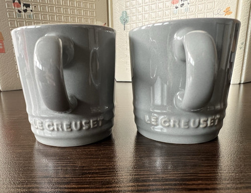 Creuset grey espresso - 2x,