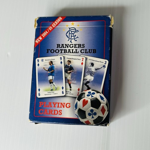 Rangers playing cards - rangers, fc
