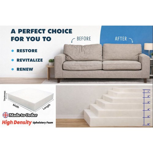 High density foam cut - foam, to