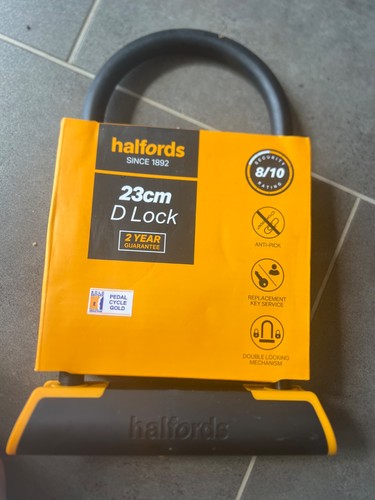Halford 23cm lock - d,