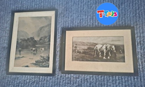 Rare 19th vintage miniature - 19th, c