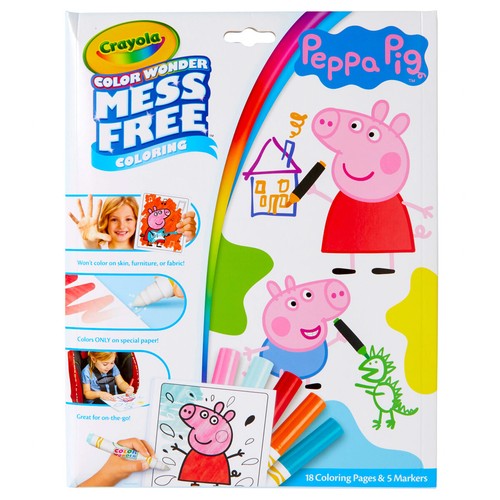 Crayola peppa pig colour - peppa,