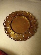 Small brass plate collectable - small,