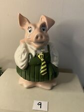 Rare Vintage Wade England Pottery NatWest Pigs -  Annabel Piggy Bank #9
