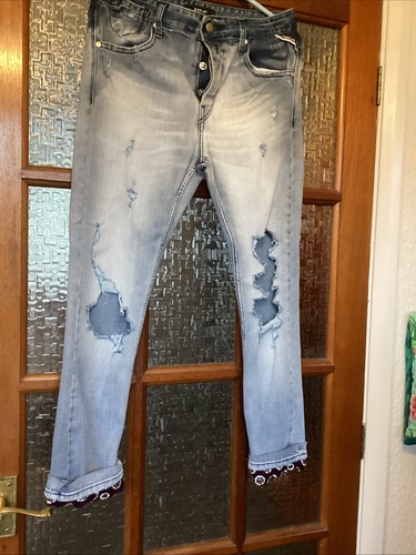 Ladies reply ripped jeans - jeans, with