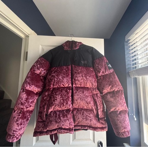 North face pink velvet limited
