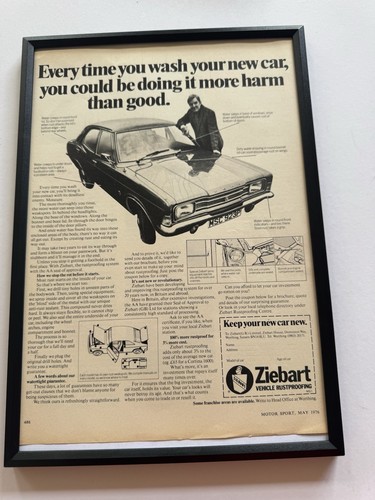 Framed vintage 1976 mk3 - vintage,