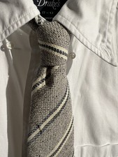 Drake's Rep Cashmere Tie