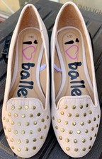 ??? Size 1 (UK) Matalan Girls Beige Ballerina Shoes Brand New ???