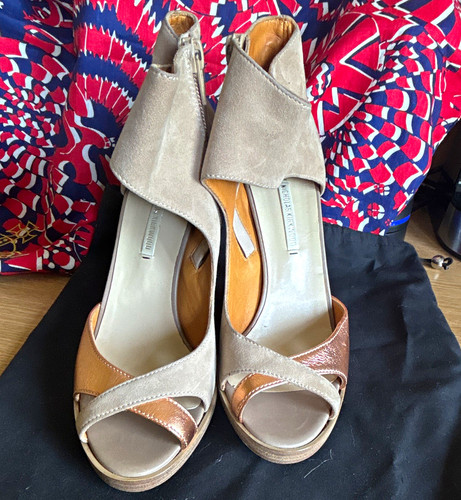 Nicholas kirkwood beige suede - nicholas,