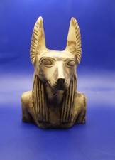 Decorative Egyptian Anubis Jackal Statue  Ornament Figurine 25.5cm, 3.6kg