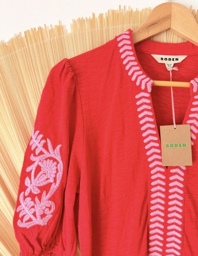 Boden amara tiered cotton midi - boden,