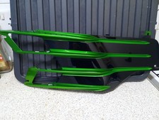 Zzr1400 Abs Lhs Centre Fairing Panel, G B  green/ Sparkle Black