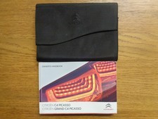 Citroen C4 Picasso/Grand C4 Picasso Owners Handbook/Manual and Wallet 13-16