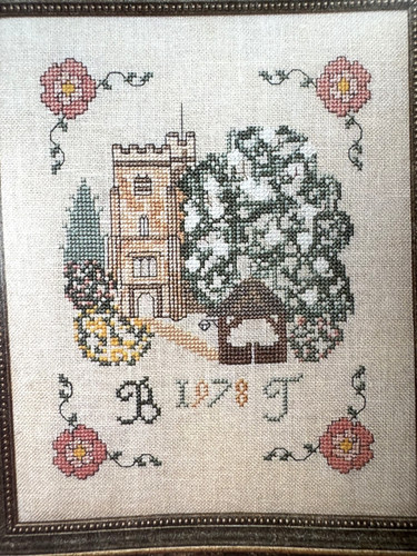 Church small wedding sampler - church,