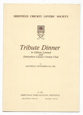 Multi Signed Cricket Dinner