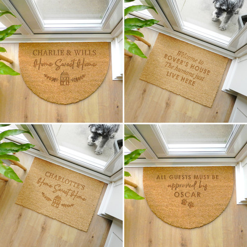 Personalised coir non slip - non,
