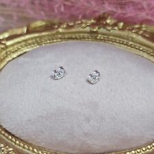 5.5mm 375 Solid 9ct White Gold Earring Backs Scrolls Butterfly Scroll 1 PAIR INC