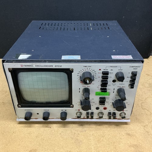 Vintage farnell oscilloscope - vintage,