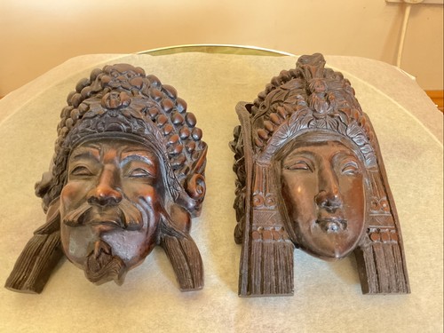 Pair tibetan buddha - pair, head