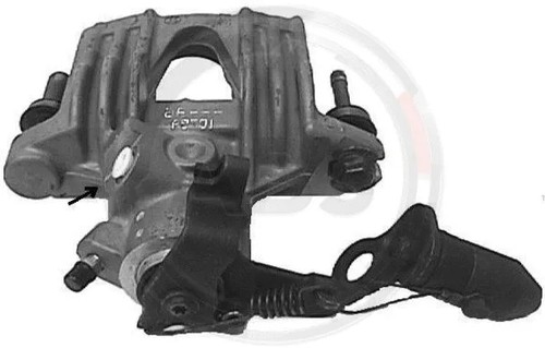Rear right brake caliper fits - brake,