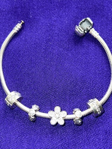 Pandora charm bracelet with - bracelet,