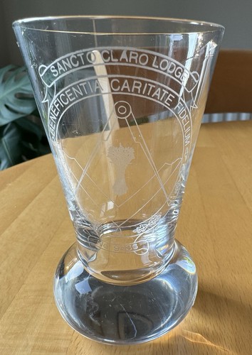 Masonic firing glass sancto - firing,