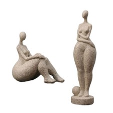 Creative Resins Abstract Woman Statue Ornament for Home Decoration and Art Lover