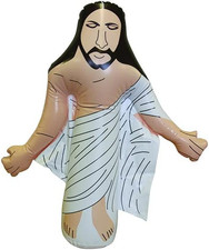 Diabolical Inflatable Jesus -