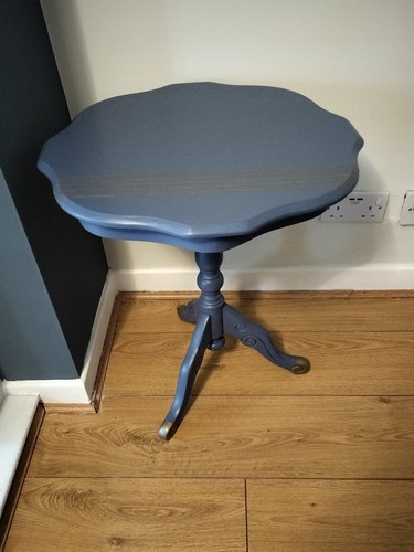 Upcycled wood occasional table - upcycled,