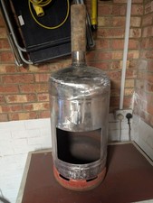 Gas Bottle 19kg Wood burner/Log Burner/ Chiminea/Patio heater/Garden