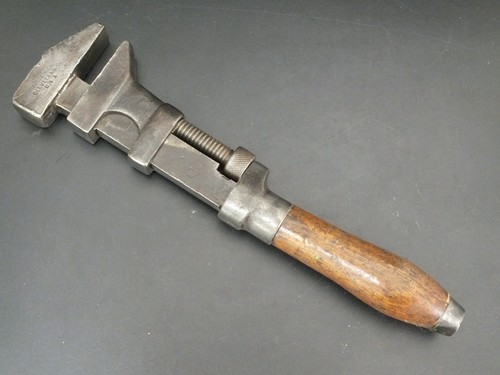 Vintage adjustable wrench - adjustable,