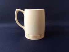 KEITH MURRAY SIGNED WEDGWOOD MOONSTONE TANKARD / MUG , EARLY  MARK  IN VGC