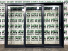 GREY PATIO SLIDING DOORS