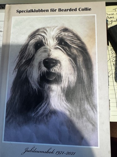 Swedish bearded collie jubilee - swedish,